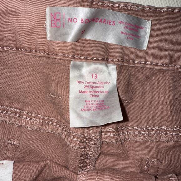 No Boundaries Pink Pants Juniors - Size 13 - Picture 3 of 6